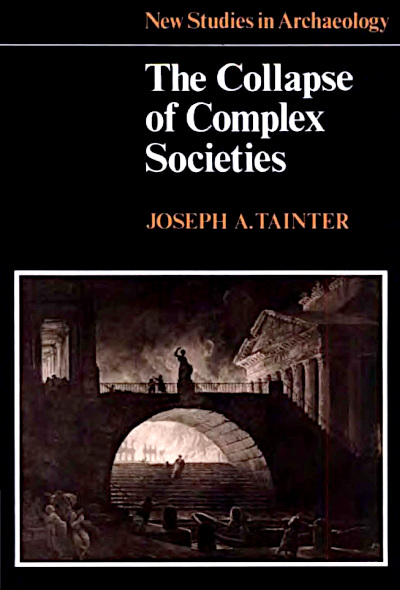 Cover of ‘The Collapse of Complex Societies’ (1988).