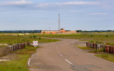 RAF Barford St. John secure site building