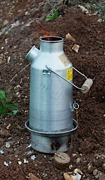 FRAW Gallery: ‘A Kelly Kettle boiling water’