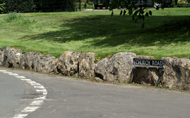More large megalith kerbstones